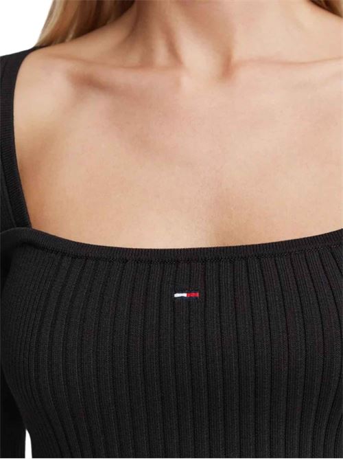 Maglia con scollo quadrato Tommy Jeans | DW0DW23544BDS
